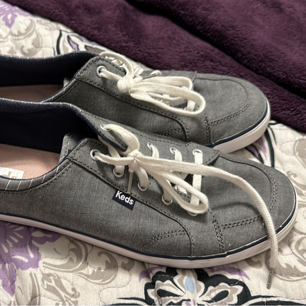 Grey keds sneaker size 11